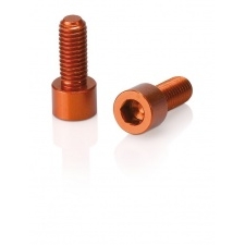 Skrutky pre košík na fľaše XLC BC-X02 (Orange)