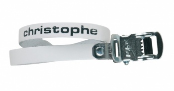 Remienok pedálovej klipsne Zéfal Christophe (White)