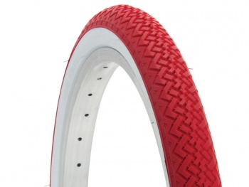 Plášť 20" Cheng Shin Tire (47-406/Red&White)