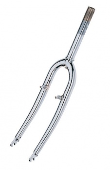 Vidlica predná pevná 26" MTB Steel Chrome (A-Head)