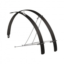 Sada blatníkov 28" BRN City Flat Alu (Black)