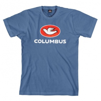 Tričko s krátkym rukávom Cinelli "Columbus" (Blue)