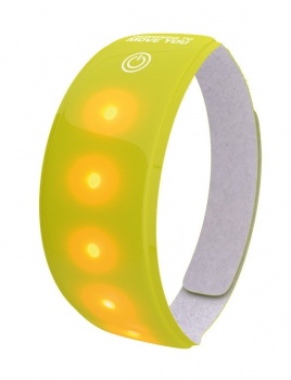 Reflexná páska s LED Wowow Lightband (Yellow)