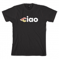 Tričko s krátkym rukávom Cinelli Ciao (Black)