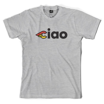 Tričko s krátkym rukávom Cinelli Ciao (Grey)