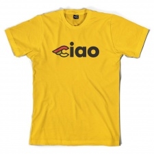 Tričko s krátkym rukávom Cinelli Ciao (Yellow)