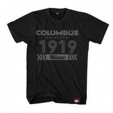 Tričko s krátkym rukávom Cinelli Columbus 1919 (Black)