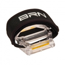 Pedálový remeň BRN Nylon Fixed Straps (Black)