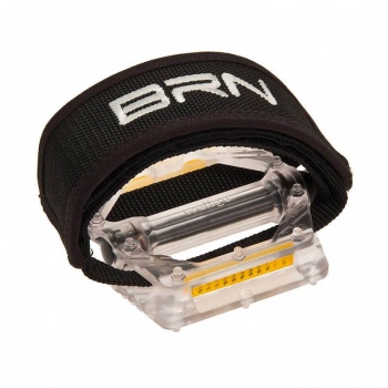 Pedálový remeň BRN Nylon Fixed Straps (Black)