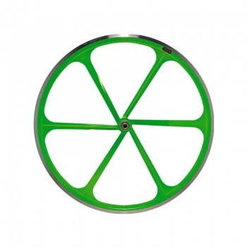Zadné koleso 28" BRN Alumium Fixed (Green Fluo)