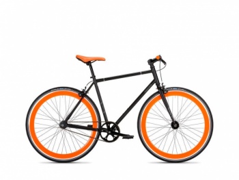 Single Speed bicykel Drag Stereo (Black/Orange)