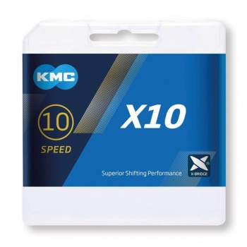 Reťaz 10 st. KMC X10 Grey