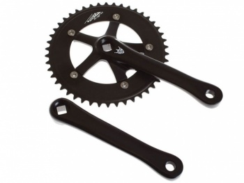 Kľuka s jedno prevodníkom Sugino Pista (Black)