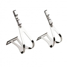 Pedálová klipsňa Cinelli Duo Steel Toe Clip (Silver)