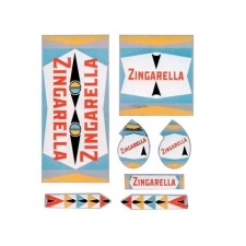 Nálepky na rám bicykla BRN Vintage Zingarella