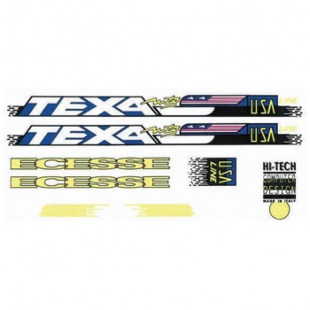 Nálepky na rám bicykla BRN Bici Adhesivo Texas MTB