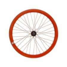 Zadné koleso 28" BRN Fixed (Orange Fluo)
