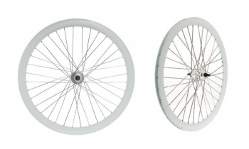 Set kolies 28" BRN Fixed (White)