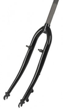 Vidlica predná pevná 28" TWN Treking Steel 1 1/8" (Black)