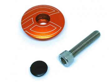 Zátka hlavového zloženia A-head 1 1/8" Cinelli Top Cap (Orange)