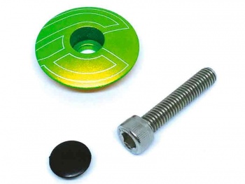 Zátka hlavového zloženia A-head 1 1/8" Cinelli Top Cap (Green)
