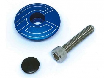 Zátka hlavového zloženia A-head 1 1/8" Cinelli Top Cap (Blue)