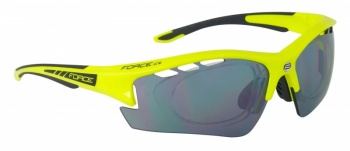 Cyklo-dioptrické okuliare Force Ride Pro (Fluo Yellow)