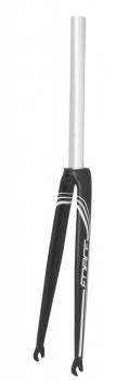 Vidlica predná pevná 28" Force Alu Road 1 1/8" (Black Matt)