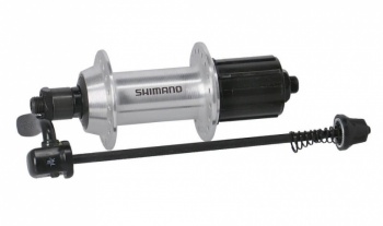 Náboj zadný 8/9 st. Shimano Tourney FH-TX500-8-QR (Silver)