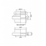 Hlavové zloženie závitové 1 1/8" Tange Seiki Passage DX (Black)