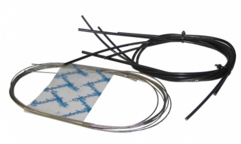 Sada brzdového a radiace lanka a bowdenu Campagnolo Ergpower Ultra-Shift Cable Set (Black)