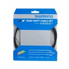 Sada radiaceho lanka a bowdenu Shimano Road Shift Cable Set Y60198010 (Black)