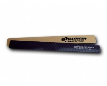 Ochranná samolepka pod reťaz Shaman Racing (Carbon)