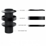 Podložka pod predstavec A-Head 1 1/8" Deda Elementi HSS Spacer Set Carbon (Black)