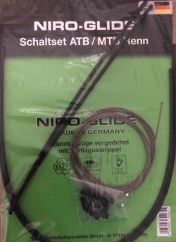 Sada radiaceho lanka a bowdenu Niro-Glide Shift Cable Set (Black)