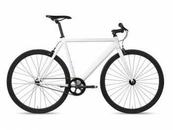 Single Speed bicykel 6KU Track (White)