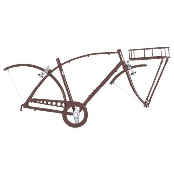 Rám mestský BRN Monte Bello 28" (Matt Brown)