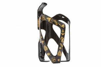 Košík na fľašu Cinelli Harry´s Bottlecage Mike Giant (Black/Gold)