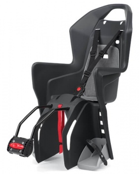 Detská sedačka zadná Polisport Koolah FF (Black/Grey)