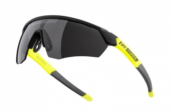 Cyklo okuliare Force Enigma (Black/Fluo Yellow)