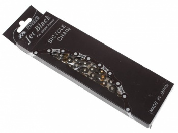 Reťaz Fixed&Single speed Izumi Jet Black (Silver&Black)