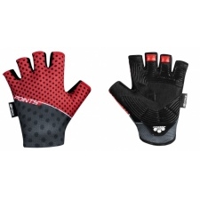 Cyklorukavice Force Points (Black/Red)