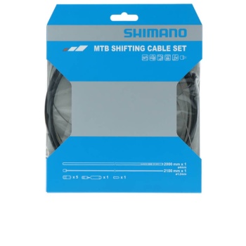 Sada radiaceho lanka a bowdenu Shimano MTB Shifting Cable Set (Black)