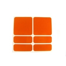 Reflexné nálepky Shaman Racing Reflective Stickers (Orange)