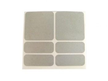 Reflexné nálepky Shaman Racing Reflective Stickers (White)