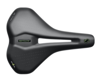 Sedlo Sportourer Max FLX Gel Flow (Black)