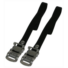 Remienok pedálovej klipsne Wellgo Nylon Straps (Black)