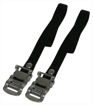 Remienok pedálovej klipsne Wellgo Nylon Straps (Black)