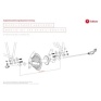 Adaptér zadného nosiča Tubus Adapter Set For QR Axle Mounting (Silver)