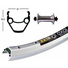 Predné koleso 26" EXAL ZX 19 / Shimano RM 40
